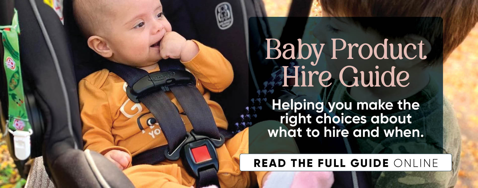 Baby Product Hire Guide